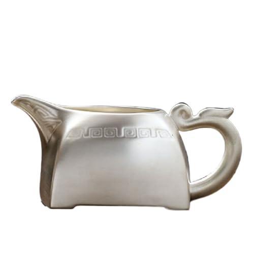 Juego de té Chino Kungfu con copa de la justicia y filtro de porcelana