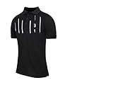 F.C. Juventus F.C. JUVENTUS - Polo Oficial para Adulto, colección Graffiti, Varios tamaños Disponibles, Negro, Taglia S