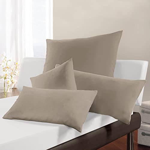 Preisvergleich Produktbild ESTELLA Kissenbezug Feinjersey / Kiesel