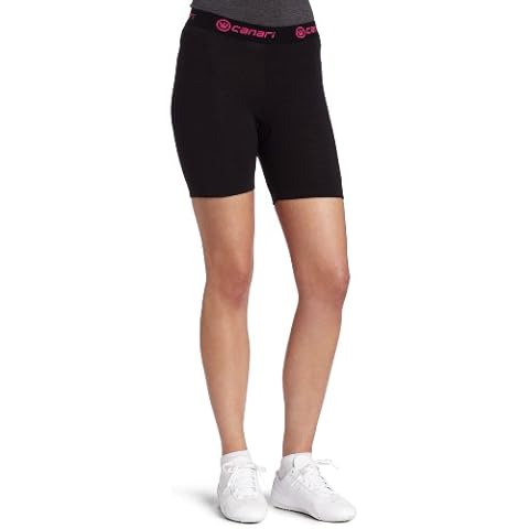 Canari Gel Liner Cycling Short Womens(Black with Pink trim.)SM Cover