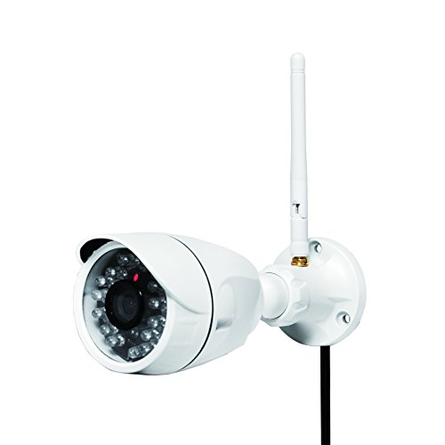 Preisvergleich Produktbild LogiLink WC0047 WLAN Outdoor IP Kamera mit Nachtsicht, IP66, Weiß