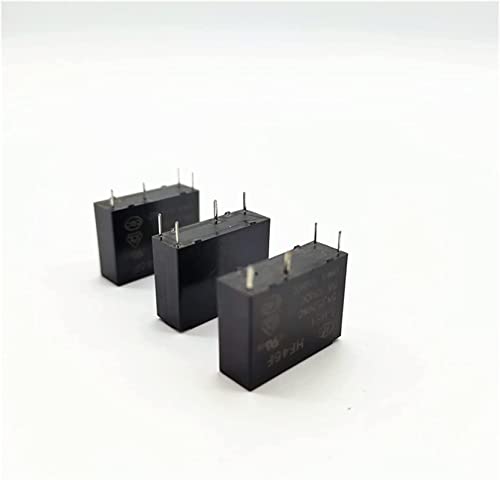 Relais carte de circuit imprimé HF46F 5V 12V 24V 5A 250VAC composant électronique DIY - 5pcs