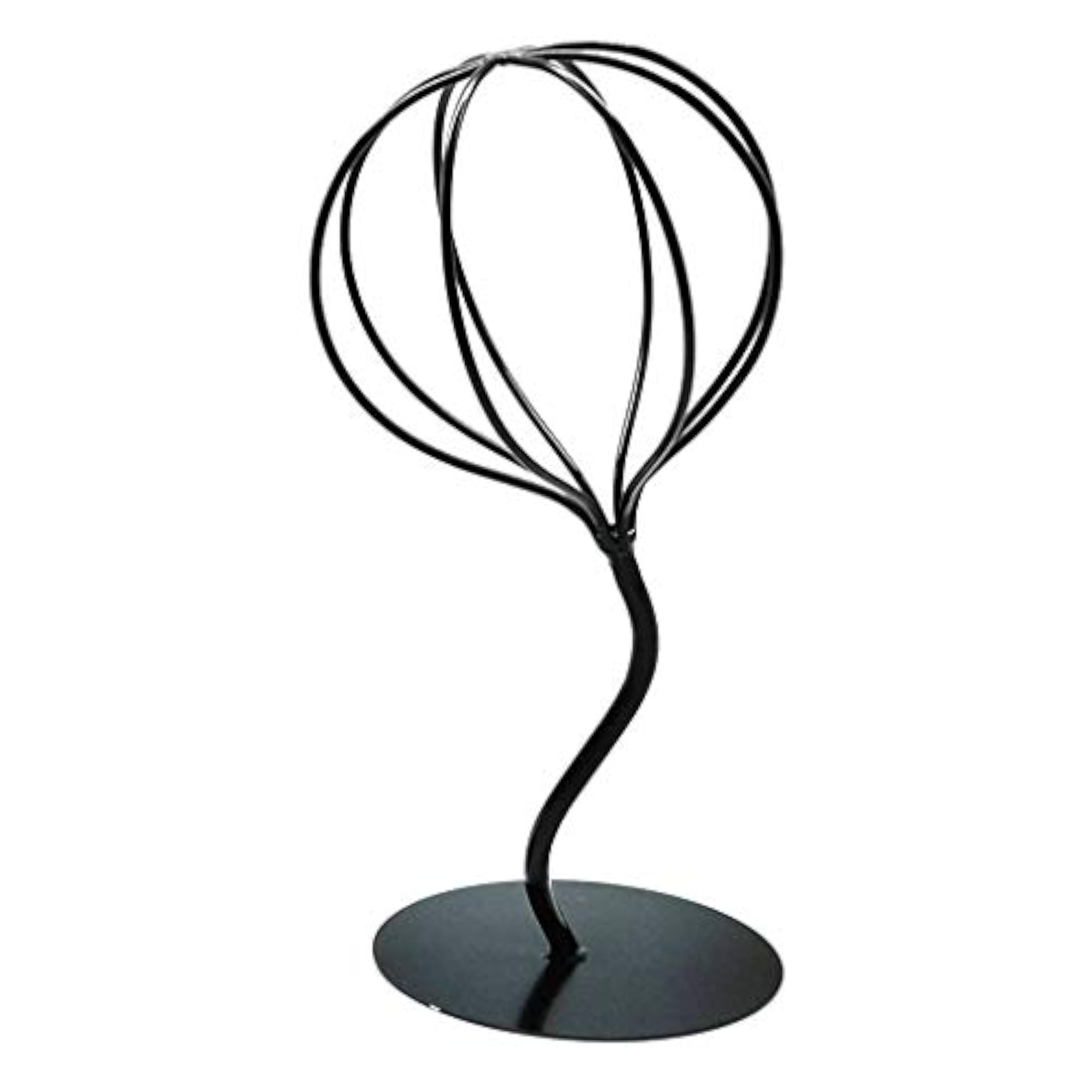 Modern Metal Hat Cap Holder, Tabletop Decor Wig Display Stand
