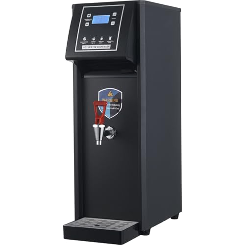 Chaudière à eau chaude commerciale 10 L Contrôle numérique 2500 W Chauffage rapide Automatique Urne pour thé café traiteur