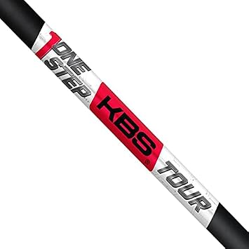 KBS Tour One Step Black Matte Finish Straight Putter Shaft - .370 Tip