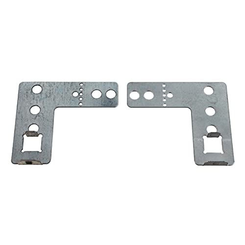 Paxanpax PLD1587 Kit de fixation pour lave-vaisselle BSH Bosch, Neff, Siemens (00165778), argenté