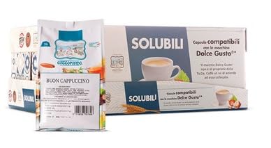 128 Capsule Caffé compatibile con Nescafè Dolce Gusto GATTOPARDO TODA cappuccino Cremoso per Macchine Nescafé a capsule compatibile con Dolce Gusto –