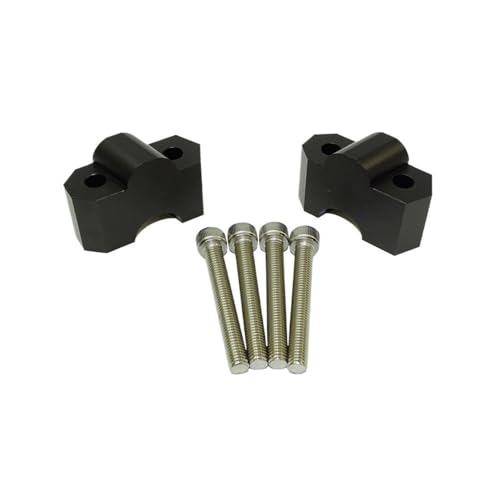 Kit elevador de manillar de motocicleta con soporte de aluminio de 30 mm 2