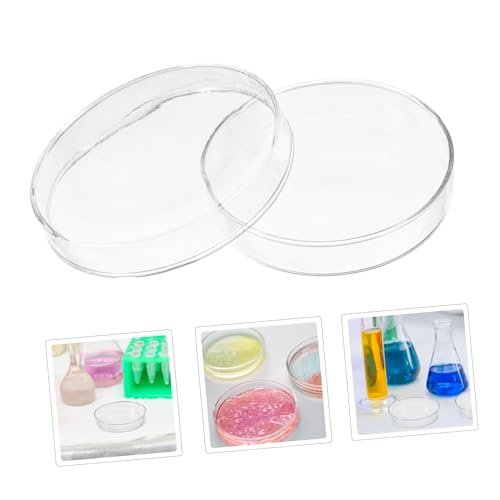 Mushroom Agar Plates Glass Petri Dishes Lightweight Easy to Carry for Science Supplies