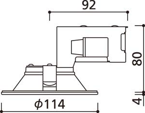 Amazon.co.jp: オーデリック ダウンライト 【OD261891R】【OD 261 891R