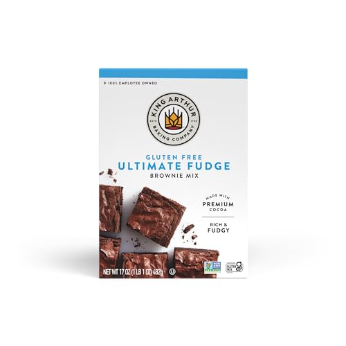 image for King Arthur, Gluten Free Fudge Brownie Mix, Gluten-Free, Non-GMO Proje