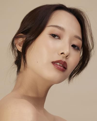 Henné Organics Luxury Lip Tint - Moisturizing, Sheer Natural Color - Nightfall (Dark Red) - Image 4