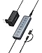 Produktbild Anker USB-C Hub, USB Hub mit 8 USB 3.0 Datenports, USB Splitter, 100W USB-C PD-IN mit 4 USB-C und 3 USB-A Ports, 2-in-1 USB Konnektor, Für MacBook, iPad, Kamera, und mehr (mit 45W Netzteil)