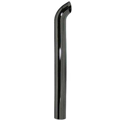 4" x 72" Curved Exhaust Tip with OD Bottom CHROME K4-72SBC
