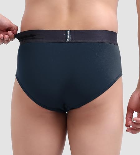 Image of Freecultr Men's Underwear Anti Bacterial Micromodal Airsoft Brief - Non Itch No Chaffing Sweat Proof Pack of 5