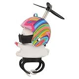 LEDMOMO 可愛い小猫のヘルメット飾り 自転車 バイクハンドル用 おしゃれな