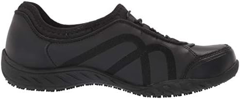 Skechers Women's Slip on Bungee Gore Food Service Shoe, Black, 8.5 | Image 5