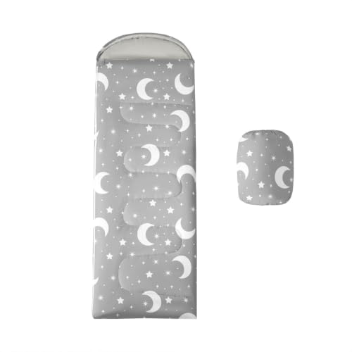 Feelyou Bolsa de Dormir para Camping para Niños y Jóvenes Compacta