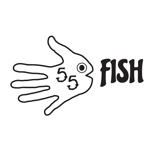 KONA SURF CO. The 5-5 Fish Surfboard for Beginners Kids and Adults - Soft Top Foam Surfboards for Beach Surf as a Boogie Board Bodyboard or Softboard - Includes Fins and Leash