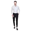 Sparrow Outfit Men’s Cotton Blend Regular Fit Shirt | Casual Wear Formal Shirts for Men and Boys | Spread Collar Long Sleeve Button Down Shirt for Office Parties Special Occasions (Faded Sage)