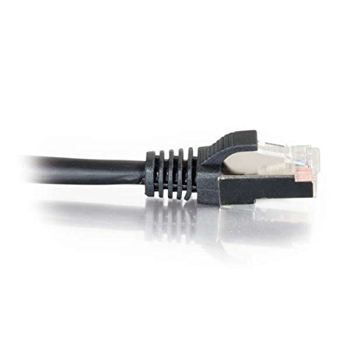 Image of Legrand - C2G Cat5e Ethernet Cable, Snagless Unshielded Cat5e Patch Cable, 50 Foot Snagless UTP Ethernet Cable, Black Ethernet Network Patch Cable, 1 Count, C2G