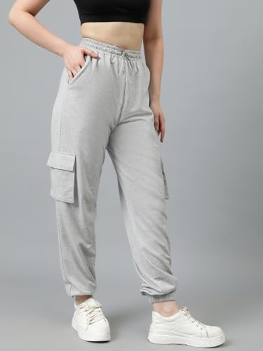 Image of KOTTY Women's Running Track Pants|Stretchy Lightweight Joggers with Side Pockets|Perfect for Exercise,Sports
