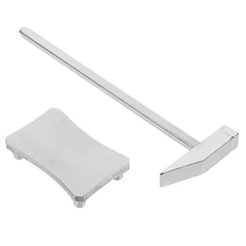 POPETPOP Mini Hammer Set for Upholstery Diy Woodworking 1 Piece Hand Tool Square Head Leather Hammer Mallet