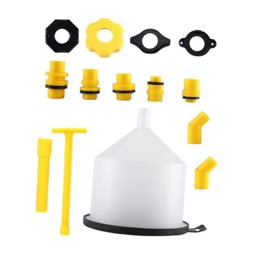 Warmhm - Warmhm Kit de Purge et Remplissage de Radiateur Anti-déversement avec Bouchon de Récupération et Rallonges pour Accès Facile au Système de Refroidissement