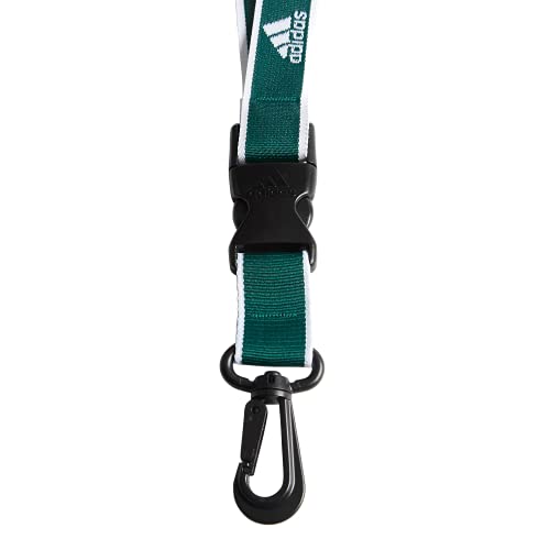 Image of adidas Unisex Adult Lanyard for Keys, ID Badge Holder, Keychain with Breakaway Buckle