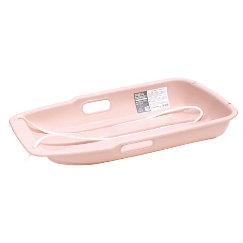 グリーンパル スノーボート ソリそり 頑丈 芝生 春冬兼用 雪 芝生 ウィンタースポーツ 冬 春 兼用 おもちゃ 子供 草ソリ (ピンク, 小)のサムネイル