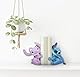 Disney Showcase Collection Stitch and Angel Bookends, Height 14cm