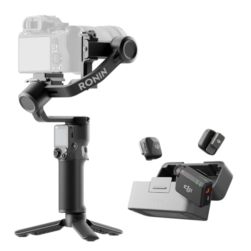 DJI RS 3 Mini Camera Stabilizer, Mic Mini (2 TX + 1 RX + Charging Case) - image 1