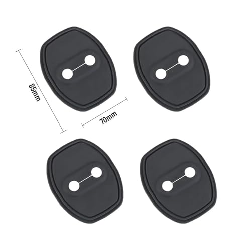 Couvercles de protection de loquets JAC J7 silicone finition premium