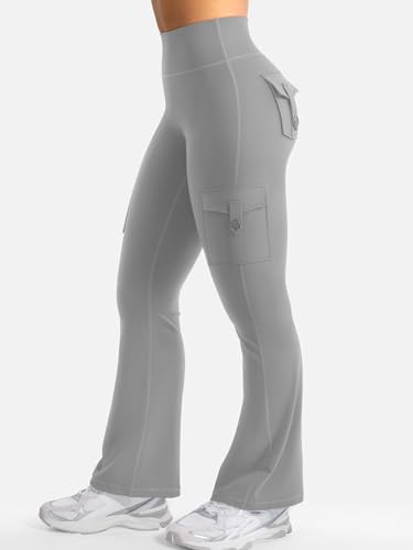 Image of YEOREO CoreFlex Women Workout Flare Leggings