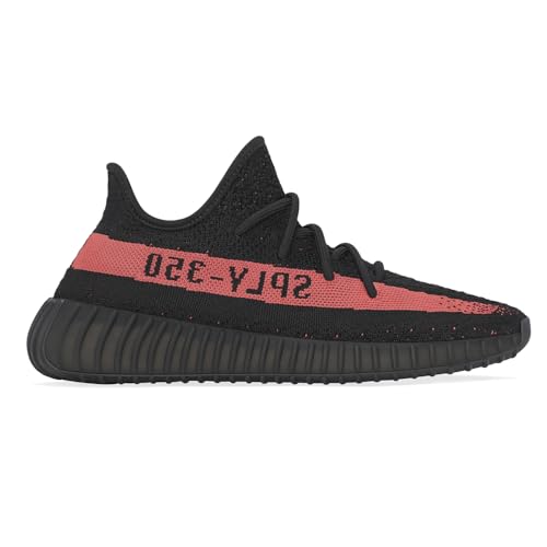 adidas Mens Yeezy Boost 350 V2 Lace Up Sneakers Shoes Casual - Black - Size 5.5 M