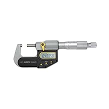 Asimeto 0-1"/0-25mm Coolant Proof IP65 SPC Digital Micrometer