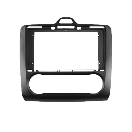 DYDGUTUFB Cadre Façade D'autoradio Façade D'autoradio 9 Pouces GPS Lecteur Stéréo MP5 2 DIN Panneau Tableau De Bord pour F&ord pour Focus 2 MK2...
