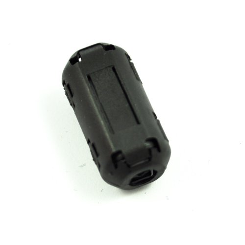 Quata 5 Stück Clip On Rauschunterdrücker-Kabel 3,5mm Ferritkern Filter – Bild 6