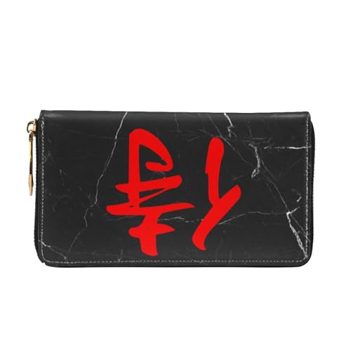 Japanese Kanji Samurai Bushido Wallet Card Bag, Black3