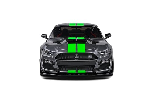 Solido Modelo Ford Mustang GT500 Gris 1:18 miniatura 2