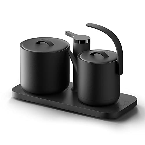 Set eléctrico de tetera de acero inoxidable miniatura 1