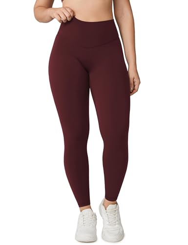 Image of UNISSU Hugcurve No Front Seam High Waisted Workout Leggings for Women Buttery Soft Yoga Pants Gym Athletic Tights - 25''