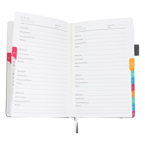 Carnet adresses et mots de passe DOITOOL avec onglets pour organisation simple