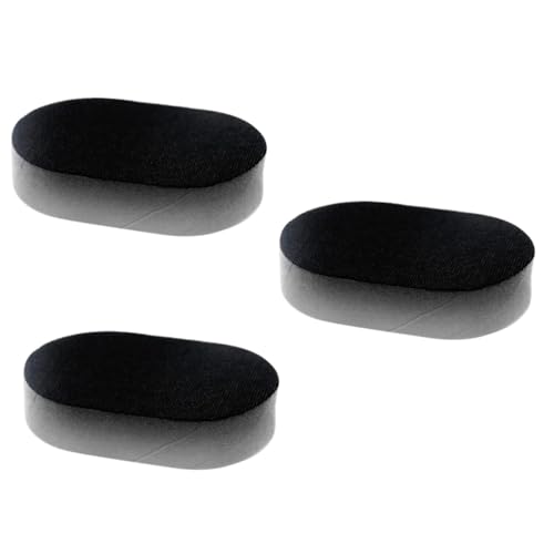 SHERCHPRY 3pcs Car Wheel Polishing Sponge Replaceable Wax Applicator for Tire Shine Auto Cleaning Supplies Easy to Use Wheel Care Tool