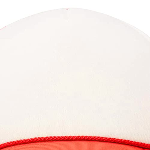 Image of MR.R Sublimation Blanks Polyester Mesh Cap Mesh Hat Two Tone Trucker Summer Mesh Cap with Adjustable Snapback,2pcs per Pack