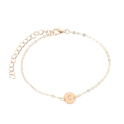 Collier initial de bijoux de couple en perles fines et bracelet breloques femme