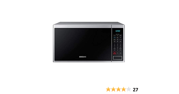 samsung 40l 1000w stainless steel microwave oven