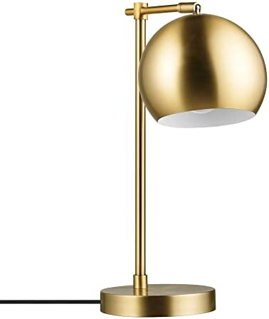 Globe Electric 18" Desk Lamp, Matte Brass Finish, Pivoting Shade,...