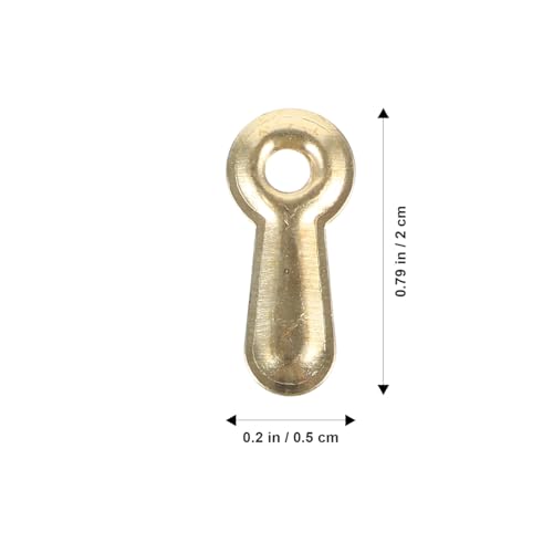 Image of Generic Picture Frame Backing Clips Iron Hardware Buckles with Screws for Wall Hanging Art