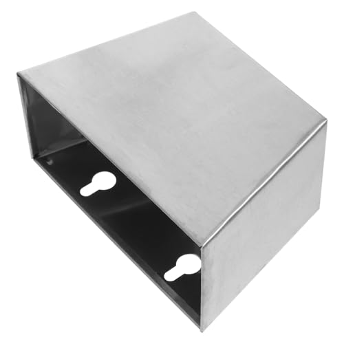 ARTSEWPLY Cubo Recolector de Tapones para Botellas de Cerveza de Acero Inoxidable Cepillado con Orificios de Drenaje Recogedor Resistente Intemperie para Bar al Aire Libre Almacenamiento